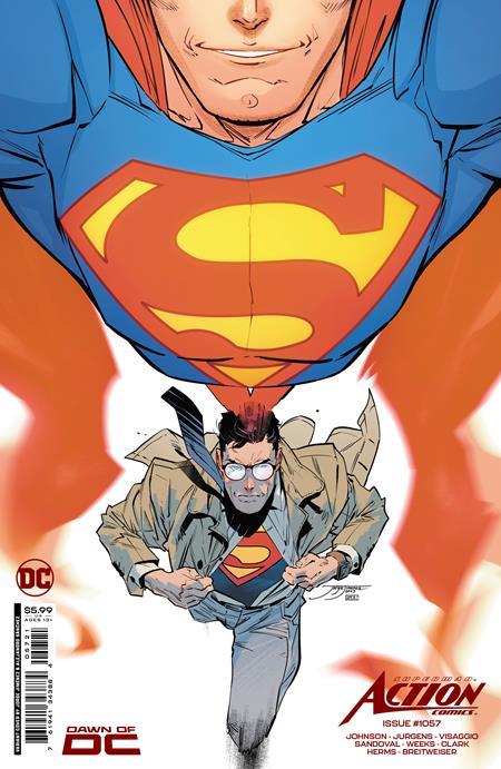 Action Comics #1057 Cvr B Jorge Jimenez Card Stock Var DC Comics Comic Book