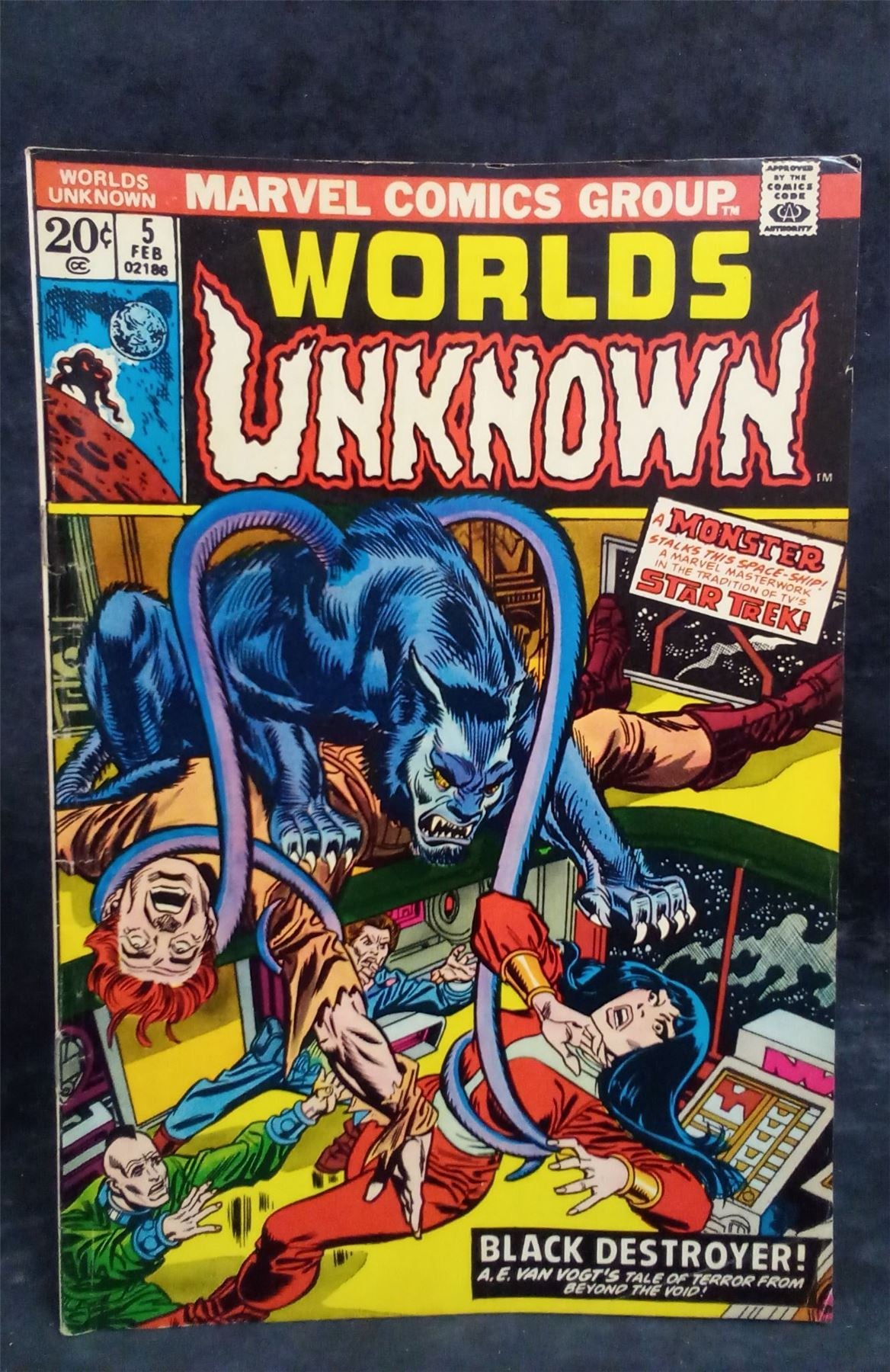 Worlds Unknown #5 1974 Marvel Comics Comic Book