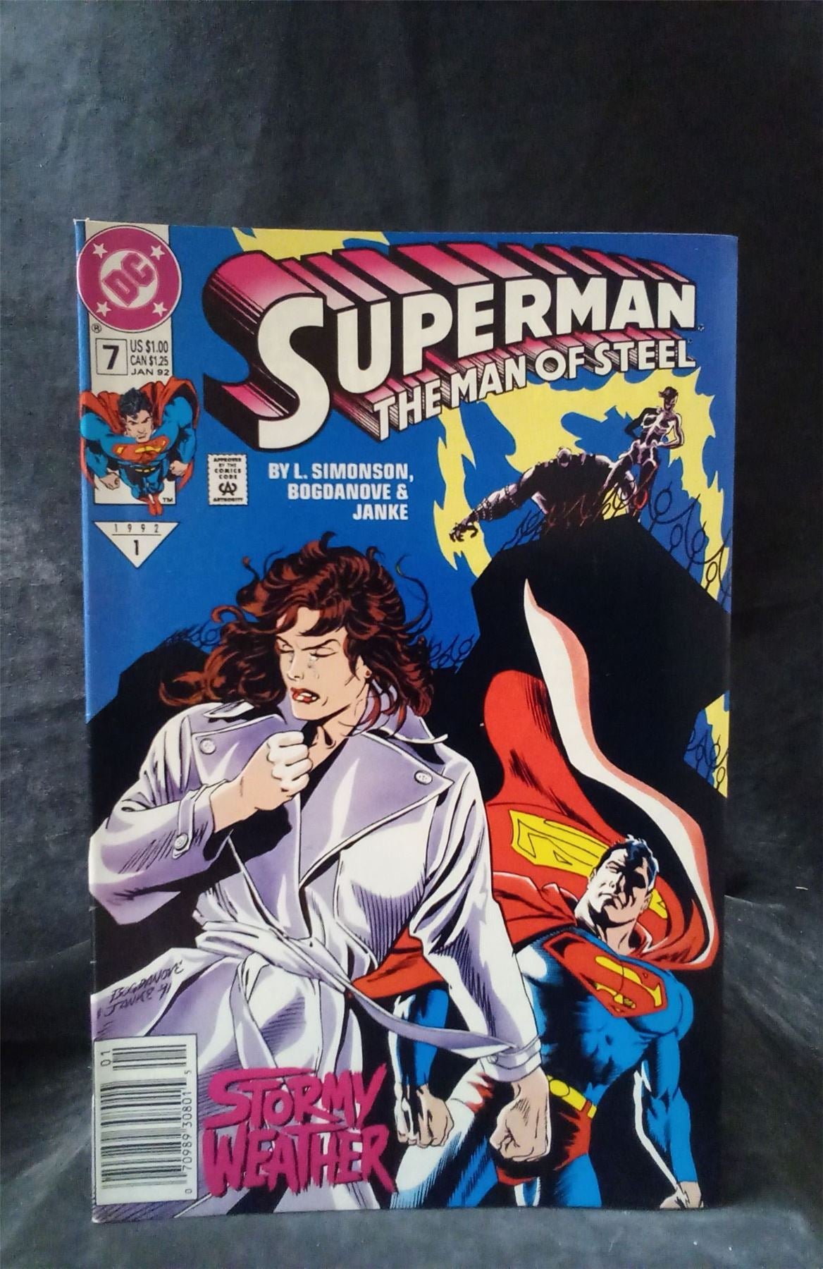 Superman: The Man of Steel #7 1992 DC Comics Comic Book