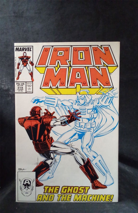 Iron Man #219 1987 Marvel Comics Comic Book