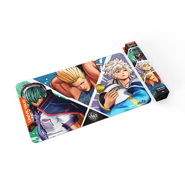 UniVersus CCG The King of Fighters XV Challenger Series - Team HeroPlaymat By Jasco Games