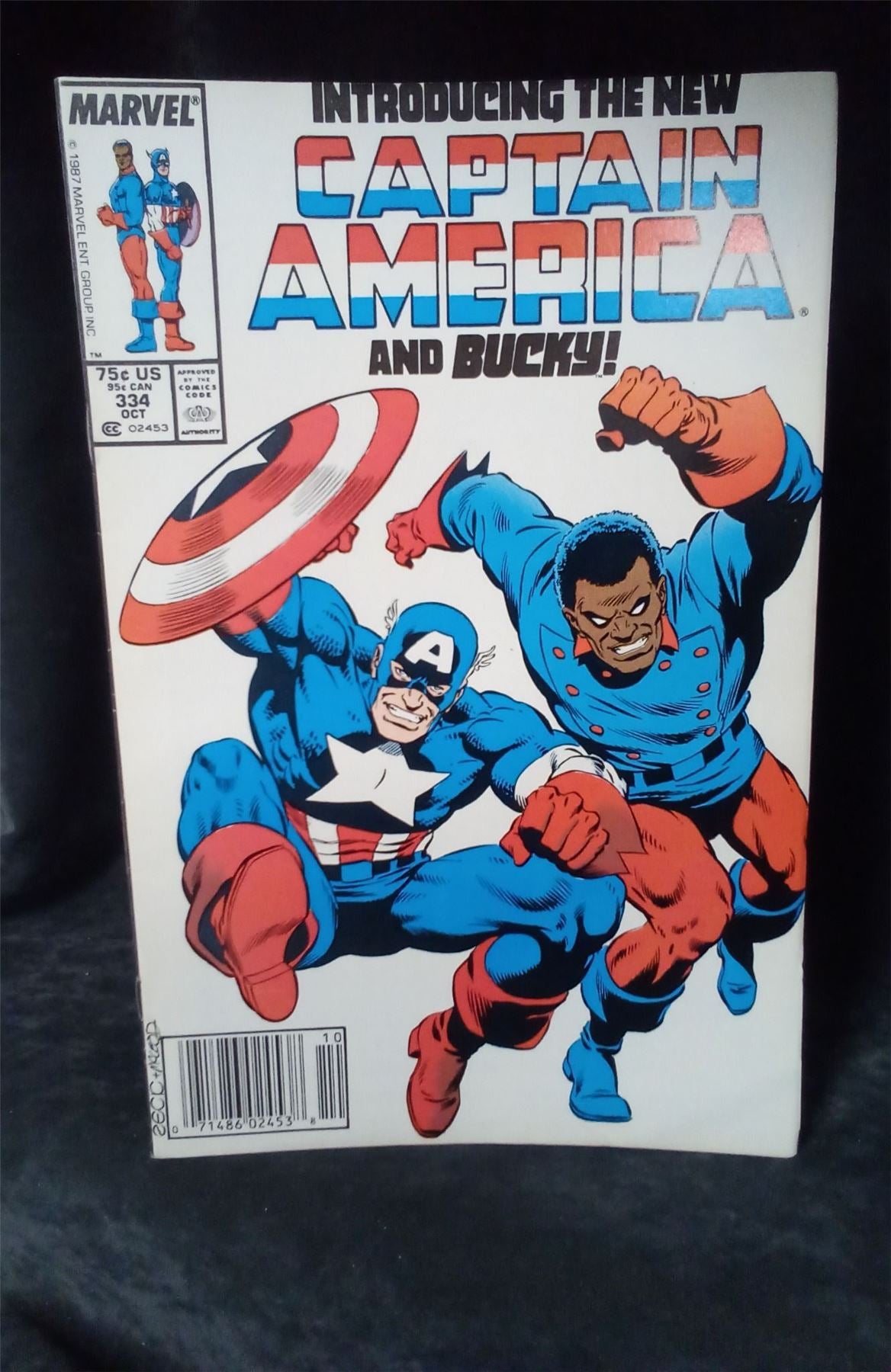Captain America #334 1987 Marvel Comics Comic Book