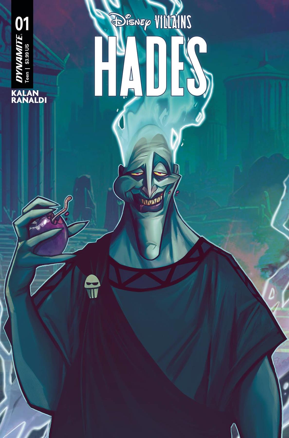 Disney Villains Hades #1 Cvr D Tomaselli Dynamite Comic Book
