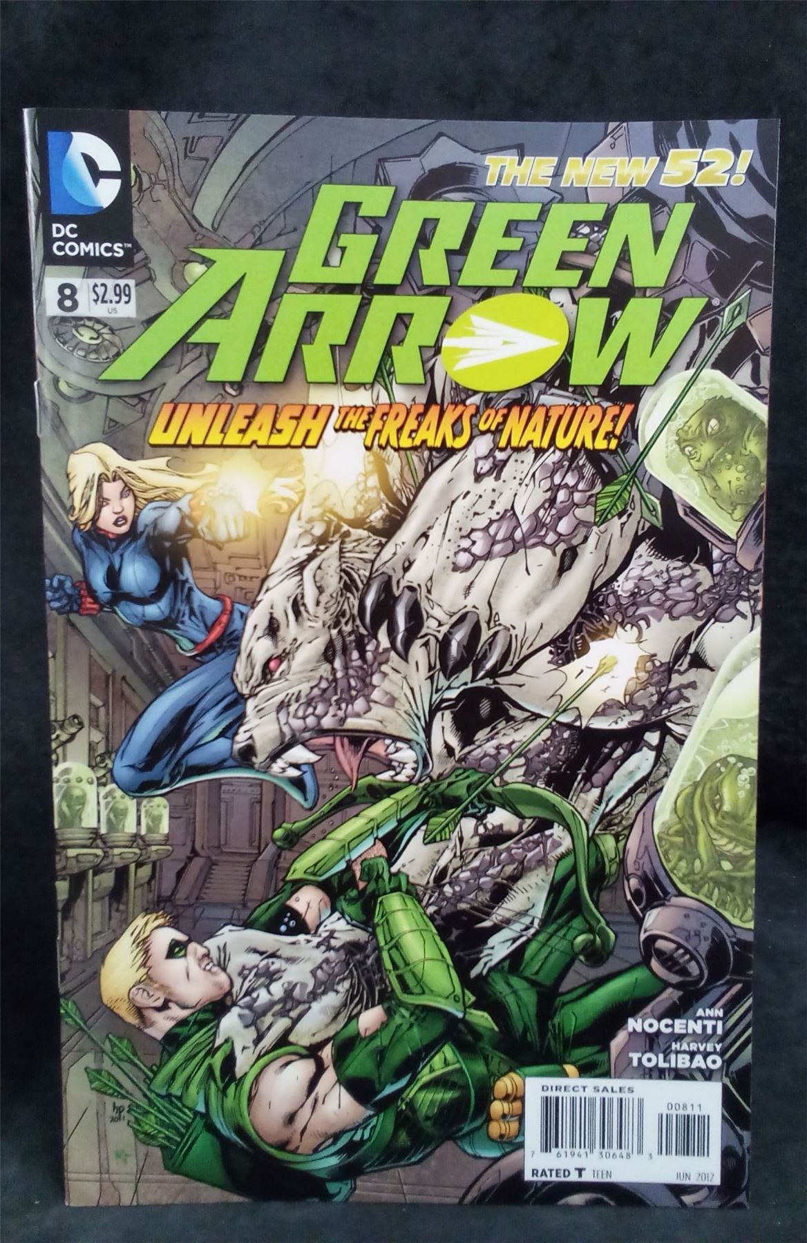 Green Arrow #8 2012 DC Comics Comic Book