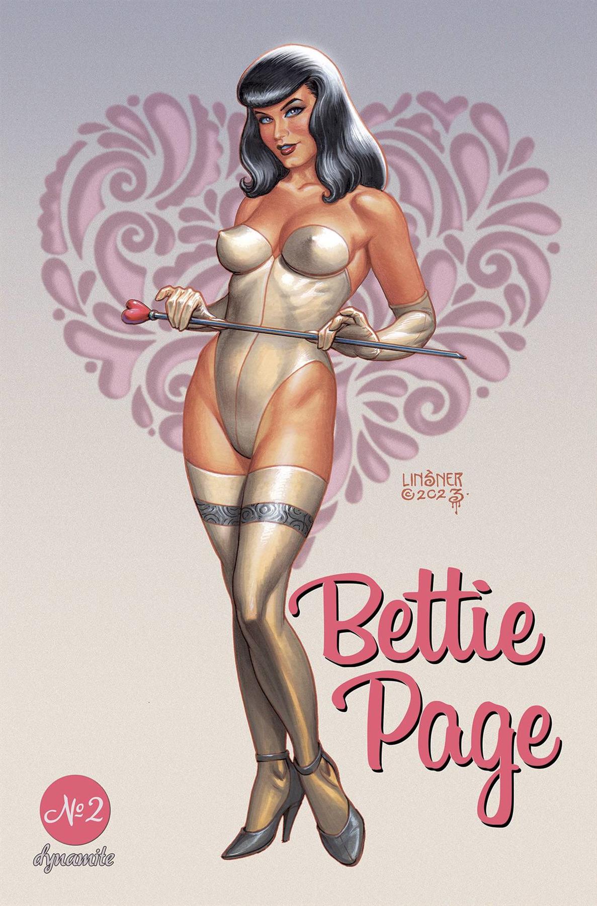 Bettie Page #2 Cvr A Linsner Dynamite Comic Book