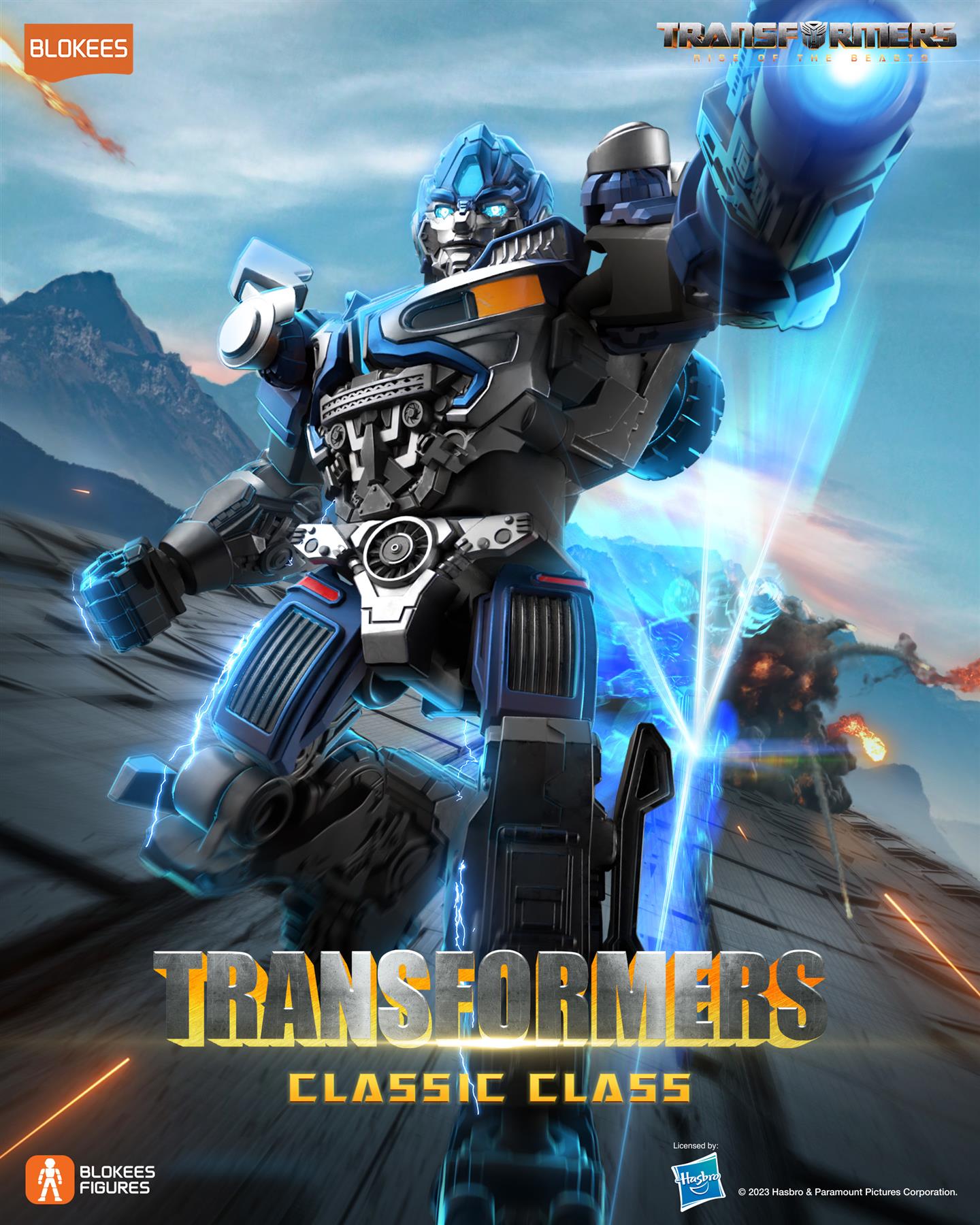 Blokees Transformers Classic Class Mirage Model