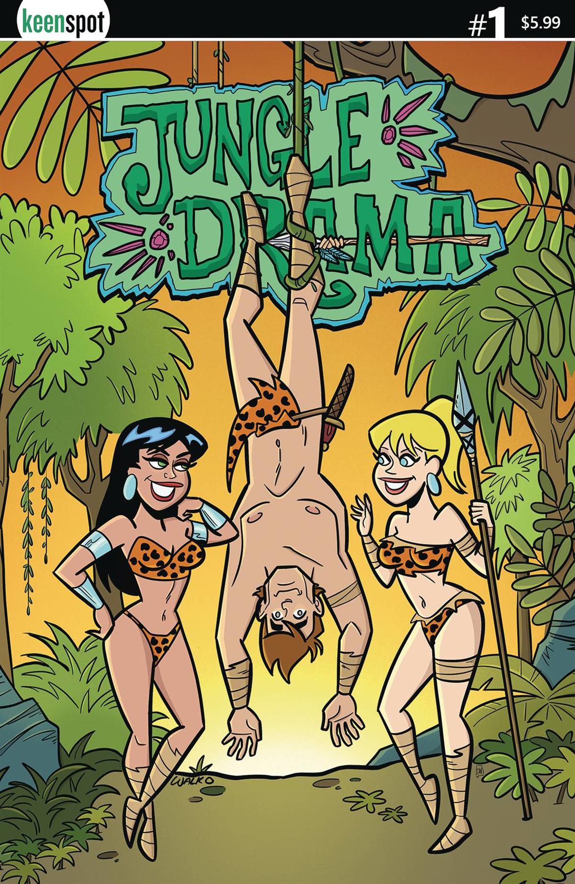 Jungle Drama #1 Cvr B Bill Walko Keenspot Entertainment Comic Book