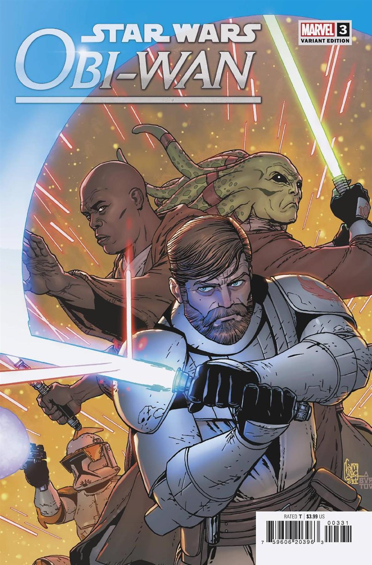 Star Wars Obi-wan Kenobi #3 (of 5) Camuncoli Var Marvel Prh Comic Book