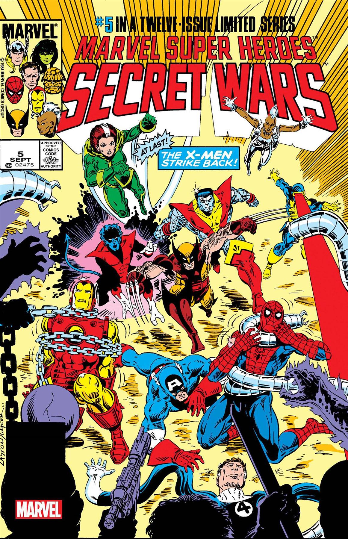 Msh Secret Wars Facsimile Edition #5 Foil Var (Foil Var) Marvel Prh Comic Book 2024