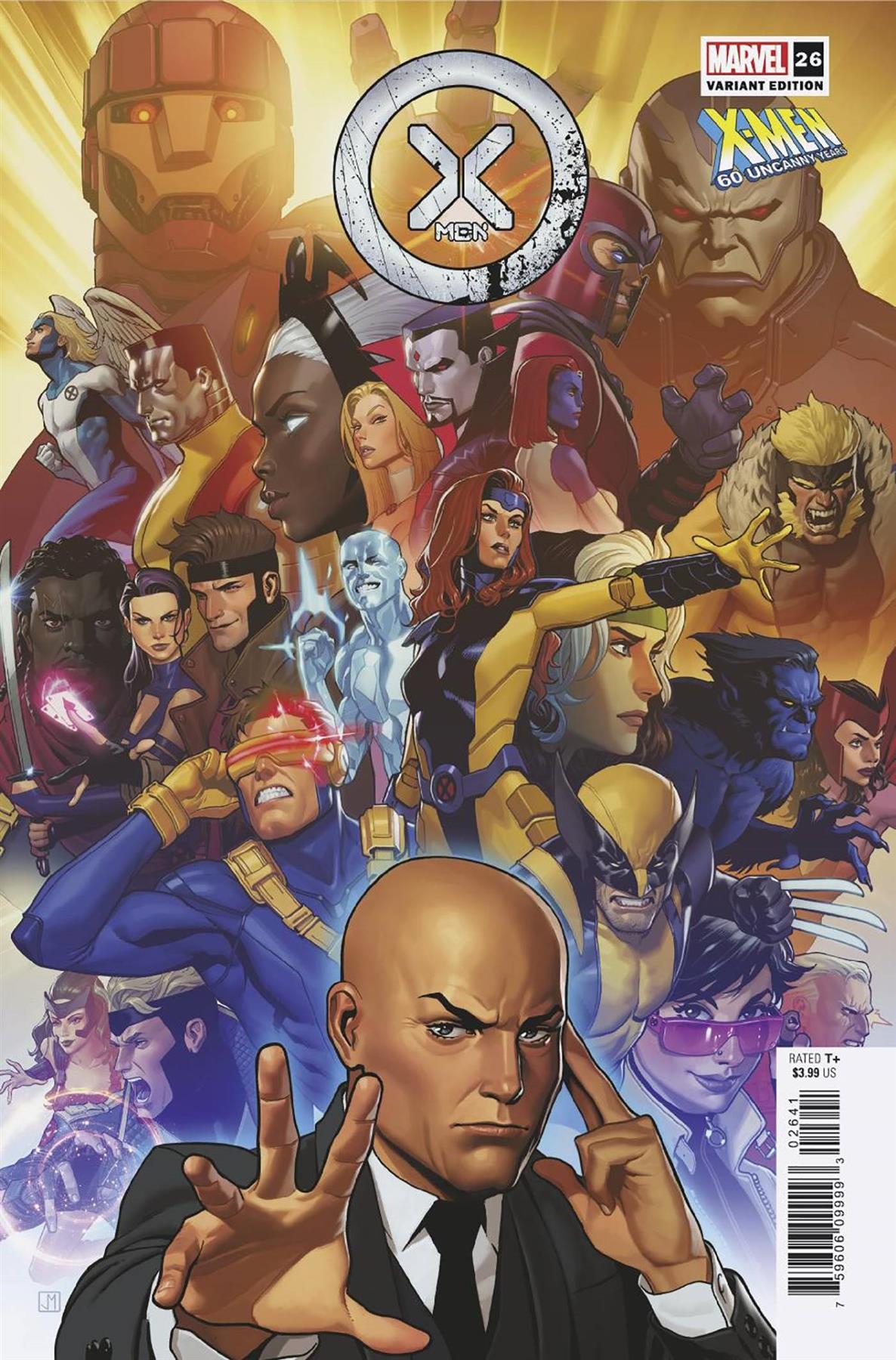 X-men #26 Jorge Molina X-men 60th Var (Jorge Molina X-men 60th Var) Marvel Prh Comic Book 2023