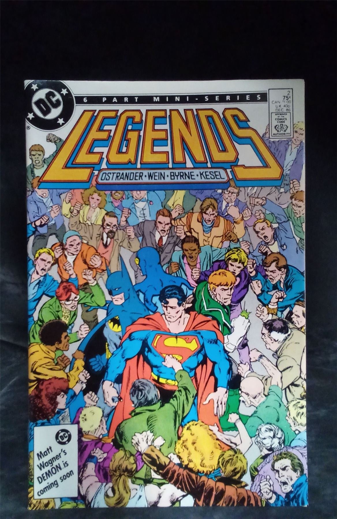 Legends #2 1986 DC Comics Comic Book