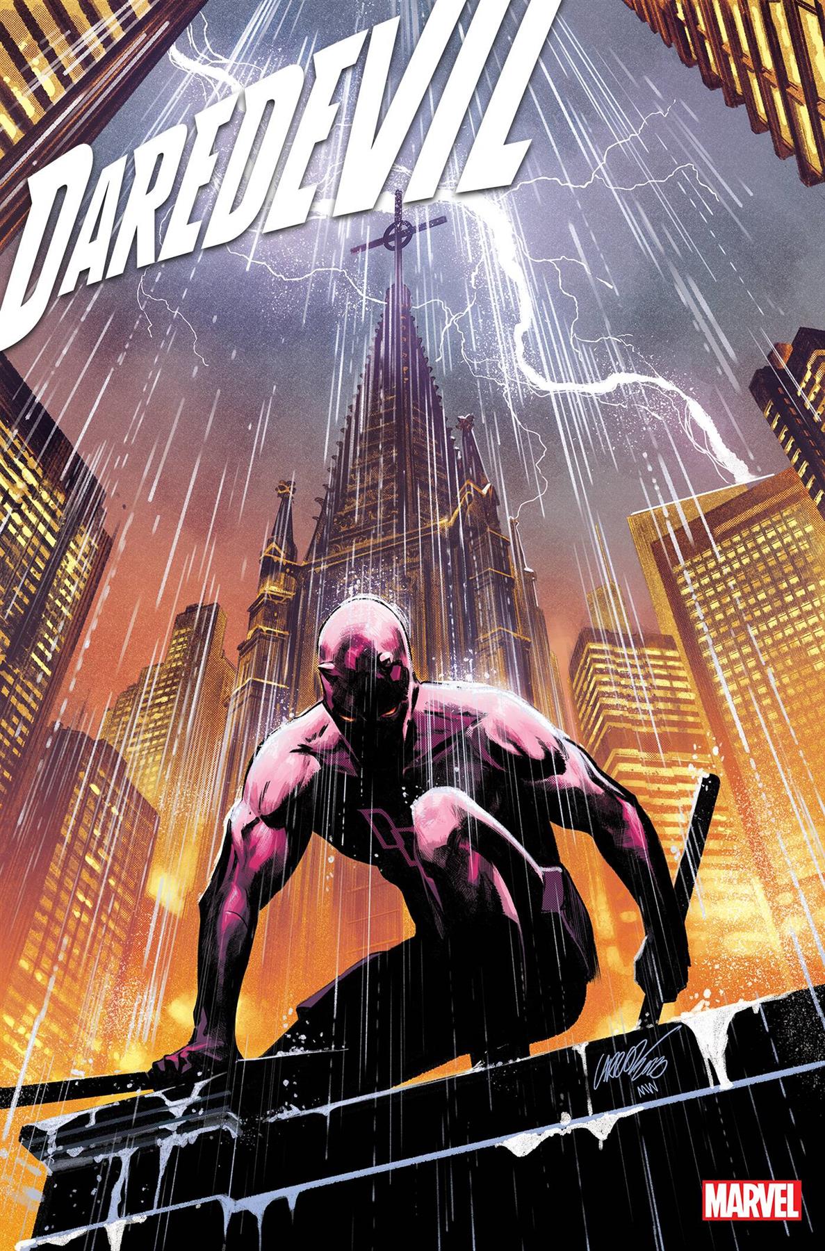 Daredevil #1 Pepe Larraz Var (Pepe Larraz Var) Marvel Prh Comic Book 2023