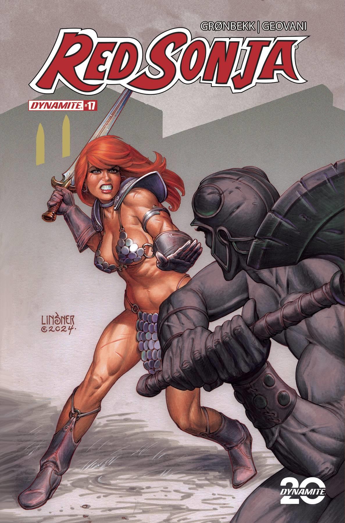 Red Sonja 2023 #17 Cvr C Linsner Dynamite Comic Book