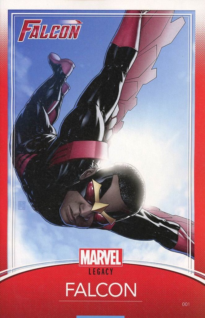 Falcon #1 (Christopher Trading Card Var Leg) Marvel Comics Comic Book