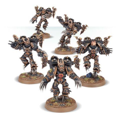 Warhammer 40k- Chaos Space Marines Raptors 43-13 by Games Workshop