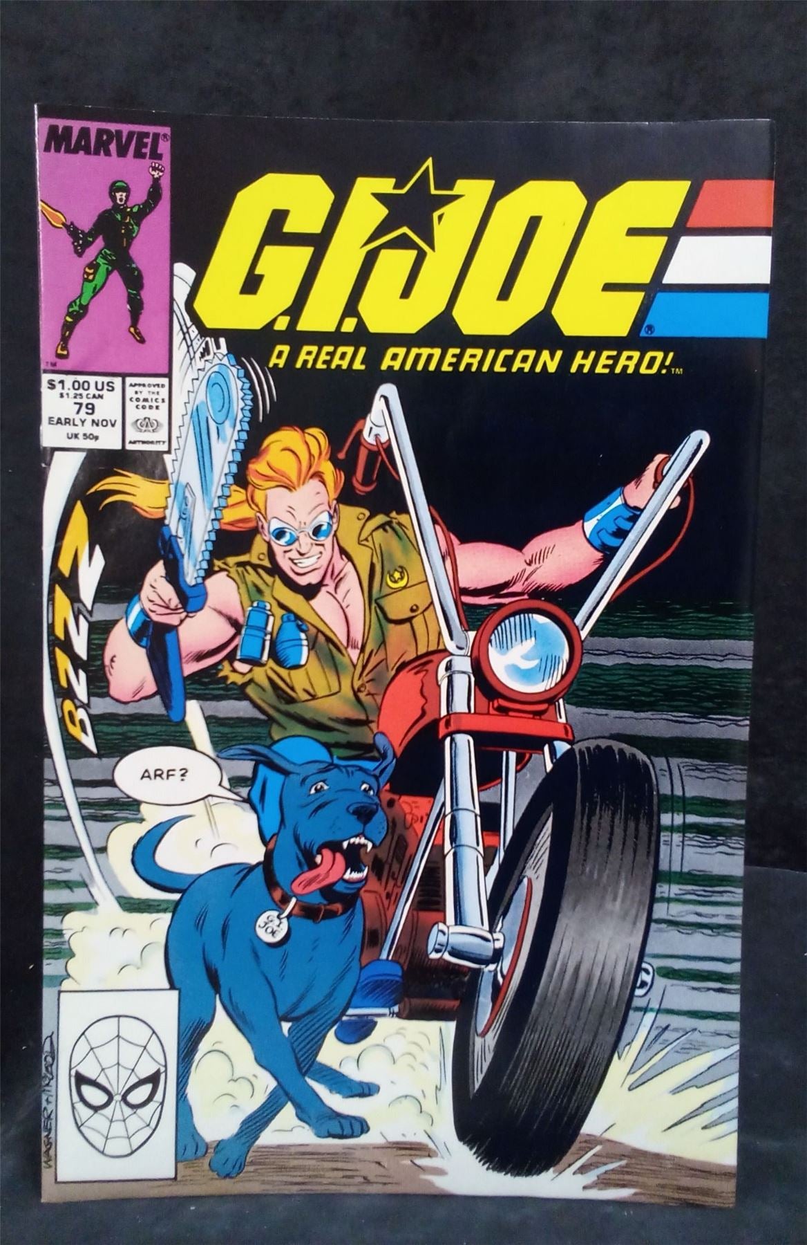 G.I. Joe: A Real American Hero #79 1988 Marvel Comics Comic Book