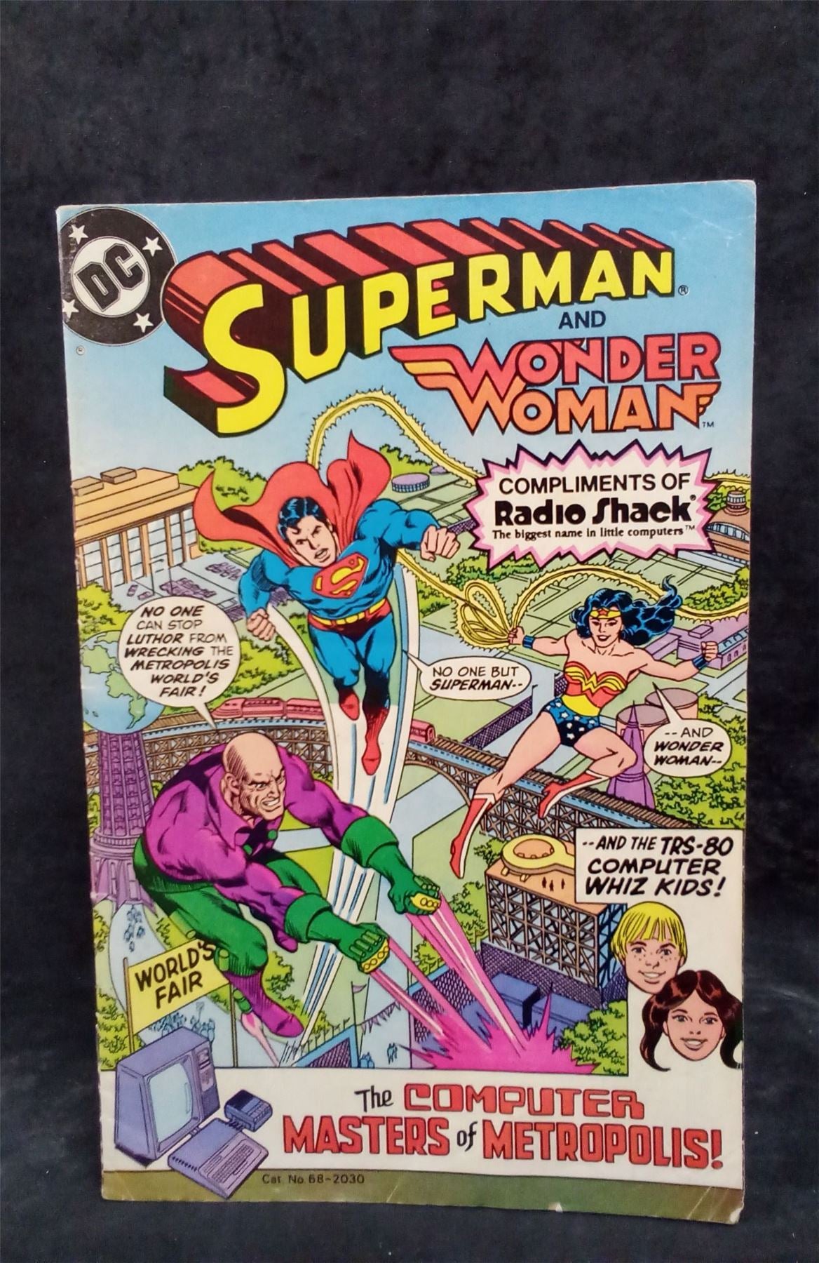 Superman And Wonder Woman 1982 DC Comics Comic Book