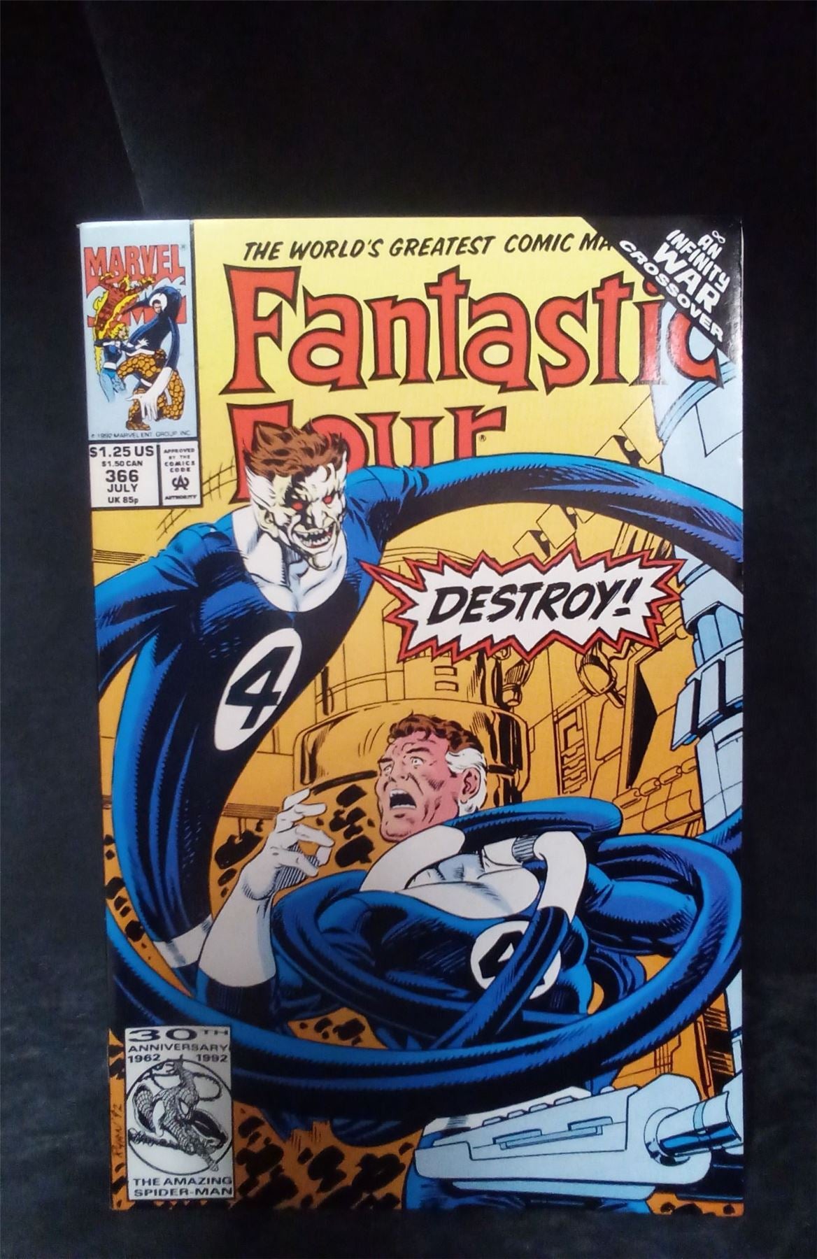 Fantastic Four #366 1992 Marvel Comic Book