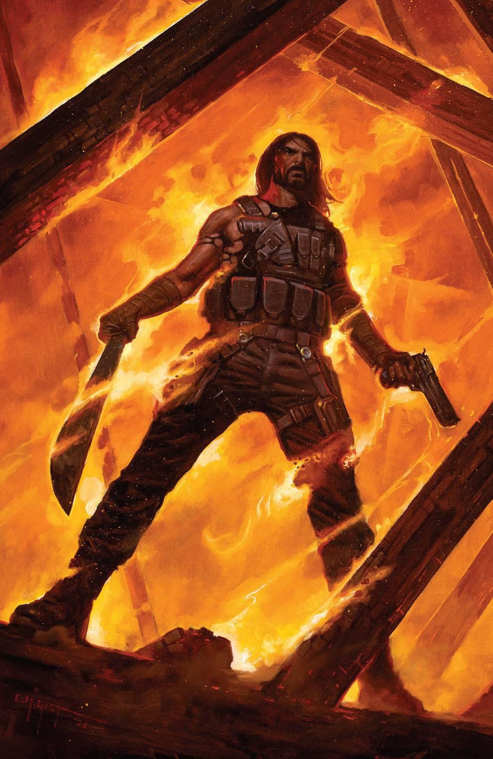 Brzrkr Fallen Empire Cvr I Foc Var Gist Boom! Studios Comic Book