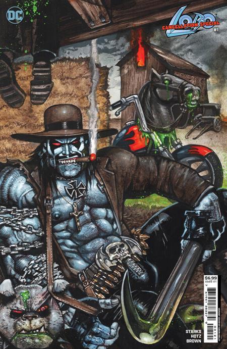 Lobo Cancellation Special #1 (one Shot) Cvr B Simon Bisley After Dark Card Stock Var (mr) DC Comics Comic Book