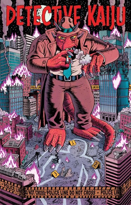 Detective Kaiju #1 (of 4) Cvr B Jake Smith Var Massive Publishing Comic Book