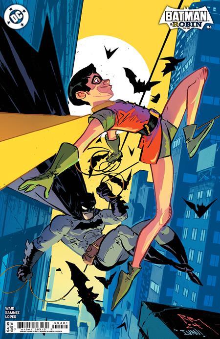 Batman And Robin Year One #4 (of 12) Cvr C Riley Rossmo Card Stock Var DC Comics Comic Book