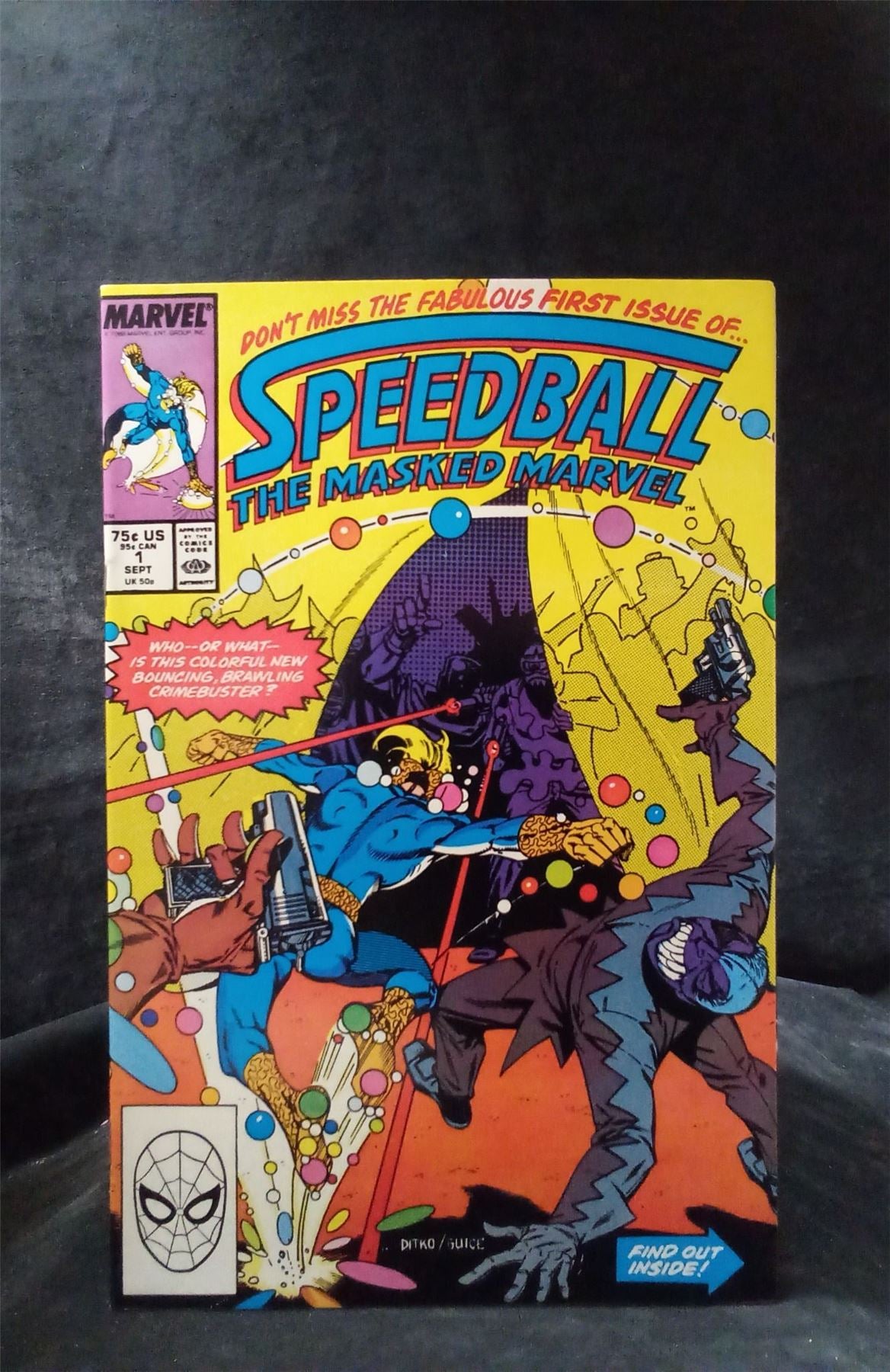 Speedball #1 1988 Marvel Comics Comic Book