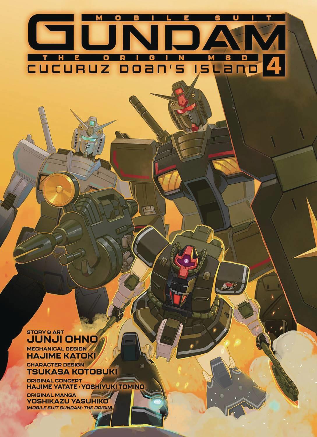 Gundam Origin MSD Cucuruz Doans Island Hc Vol 04 Vertical Comics Hardcover
