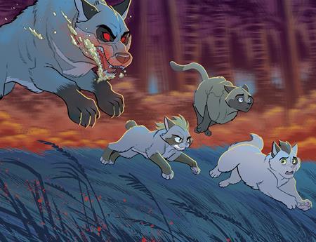 Feral #5 Cvr C Inc 1:10 Tony Fleecs & Trish Forstner Virgin Wraparound Var Image Comics Comic Book