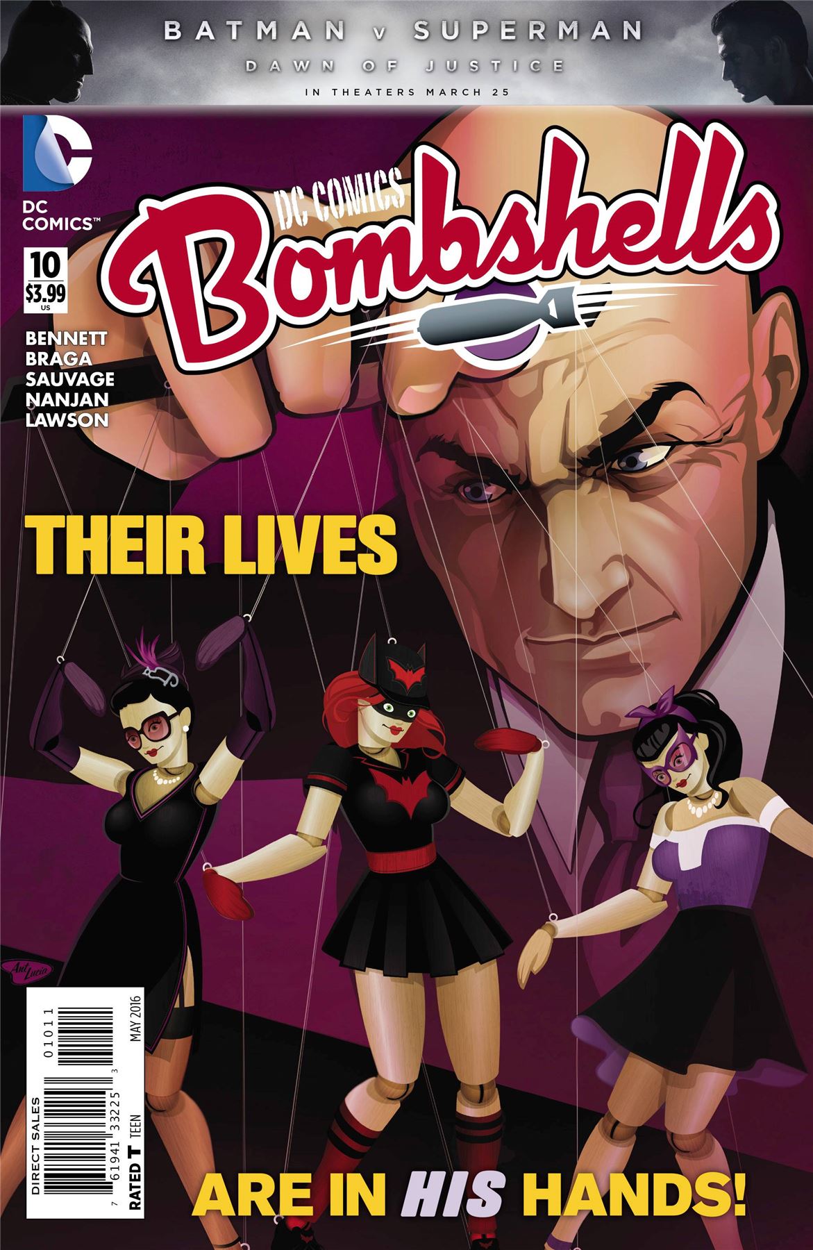 Dc Comics Bombshells #10 DC Comics Comic Book