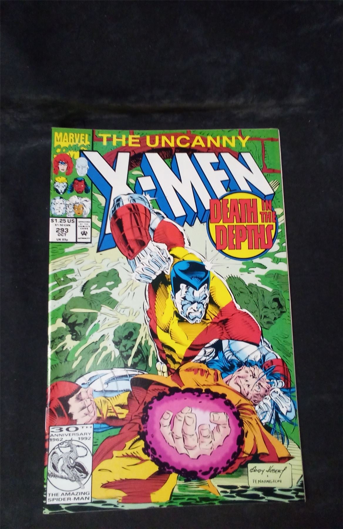 The Uncanny X-Men #293 Direct Edition 1992 marvel Comic Book
