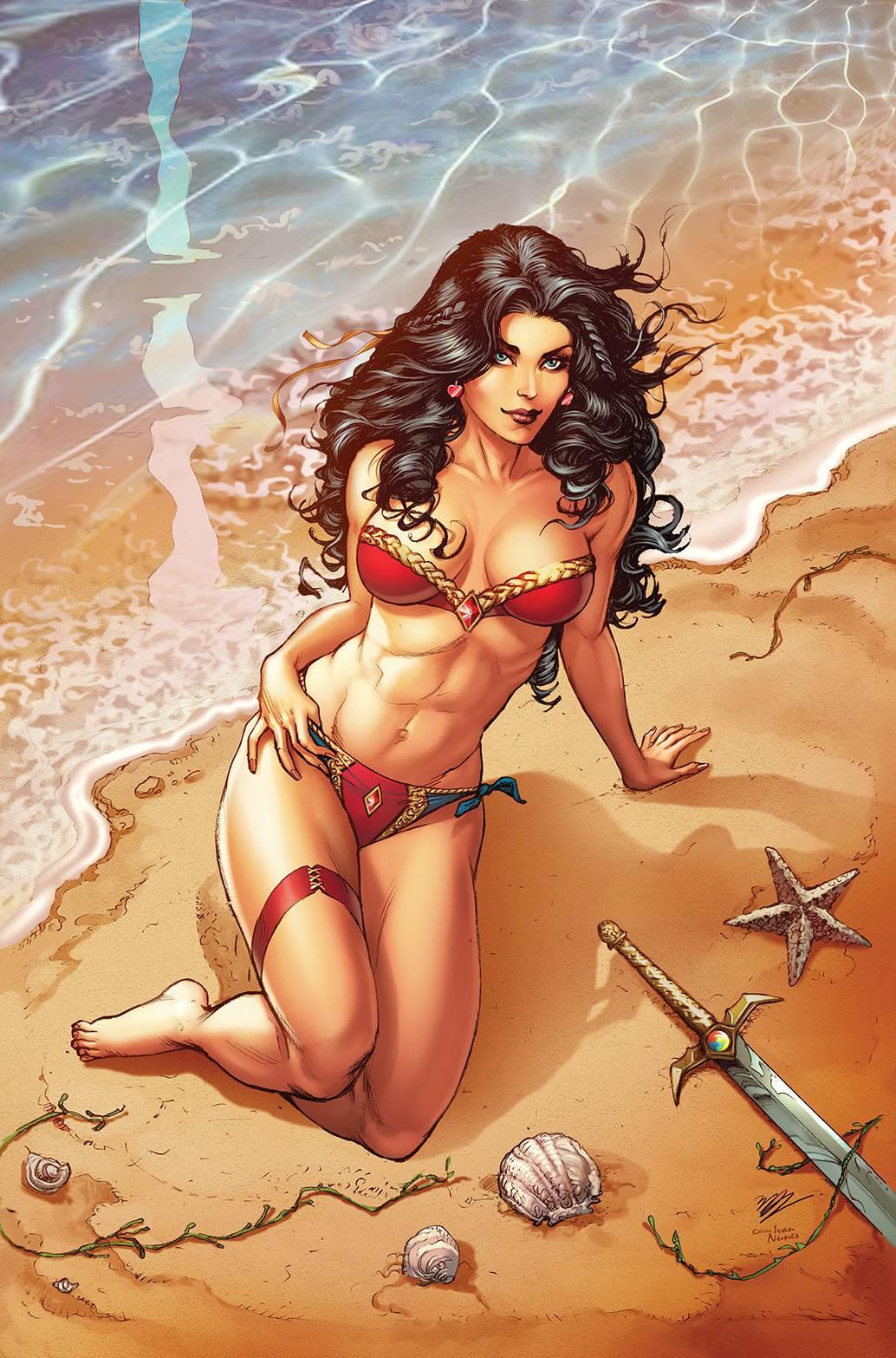 Gft Presents Swimsuit Ed 2021 One Shot Cvr A Dooney Zenescope Entertainment Inc Comic Book