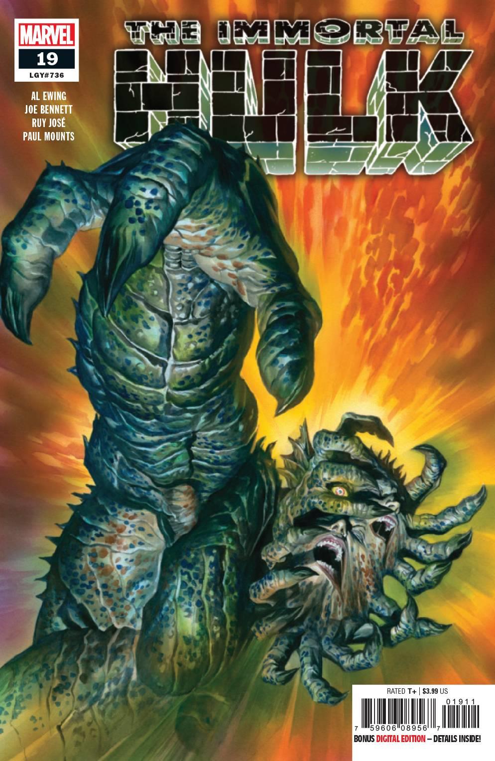 Immortal Hulk #19 () Marvel Comics Comic Book