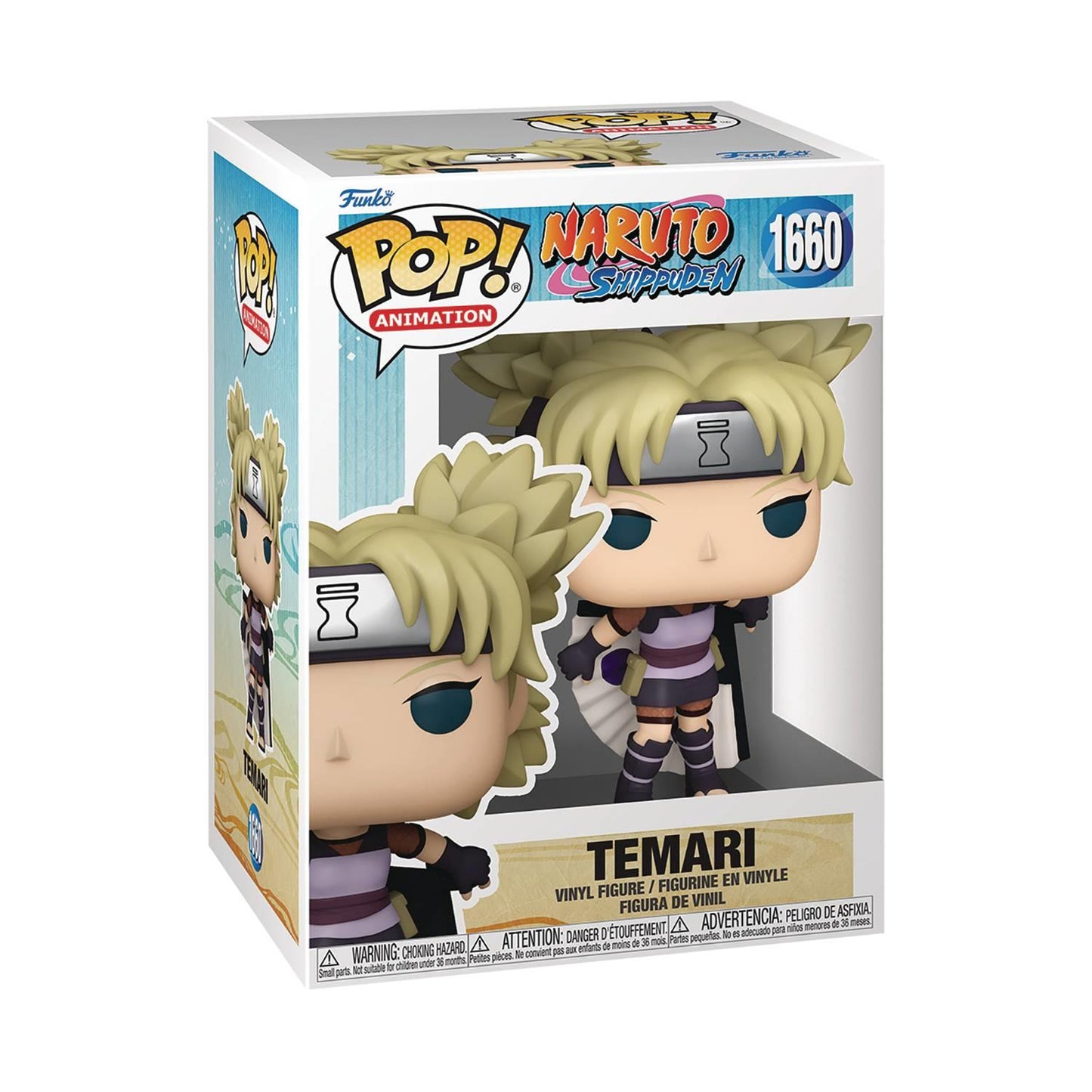 Pop Animation Naruto Temari Vinyl Figure
