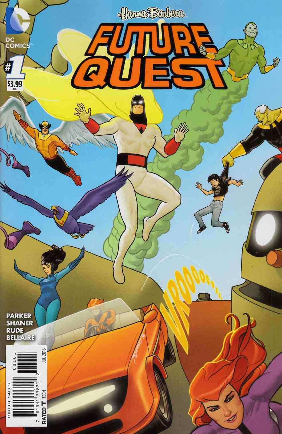 Future Quest #1 Action Heroes Var Ed (Action Heroes Var Ed) DC Comics Comic Book