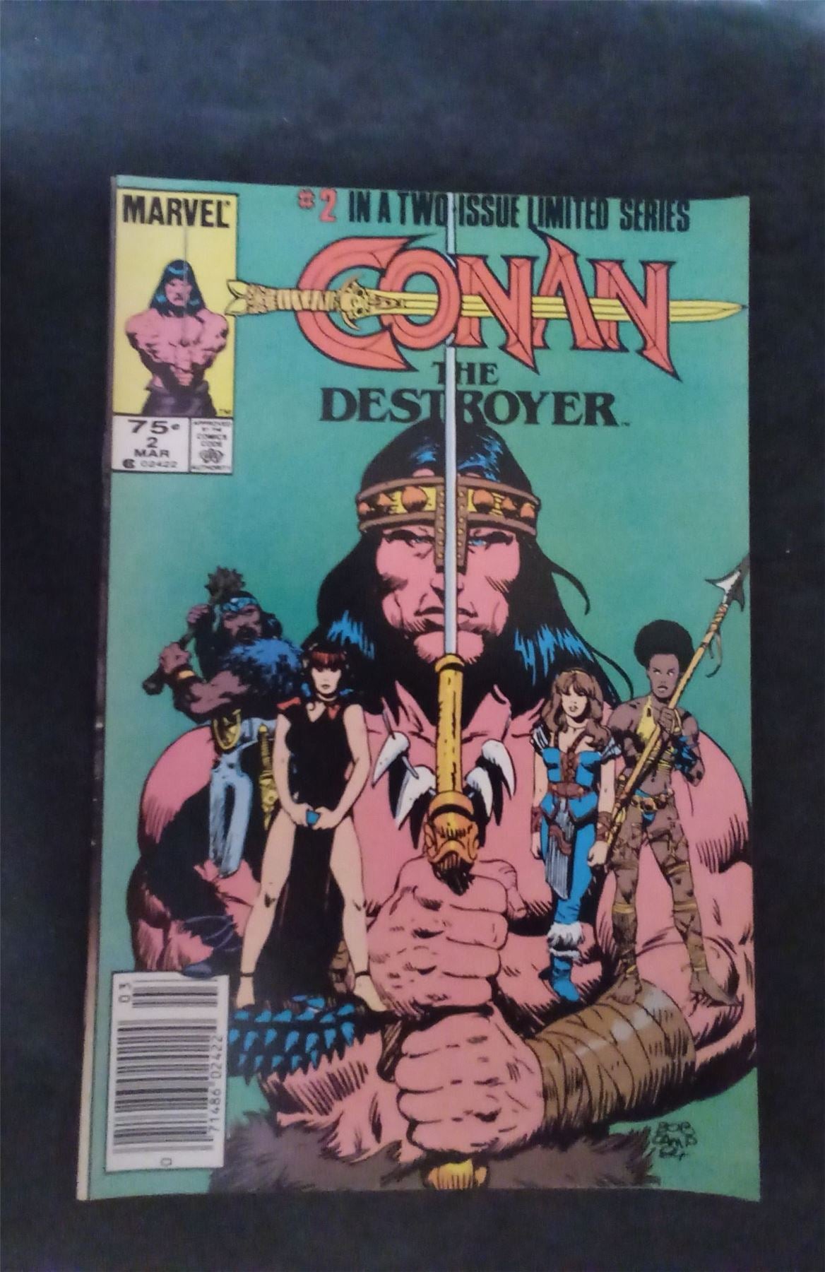 Conan the Destroyer #2 1985 marvel Comic Book