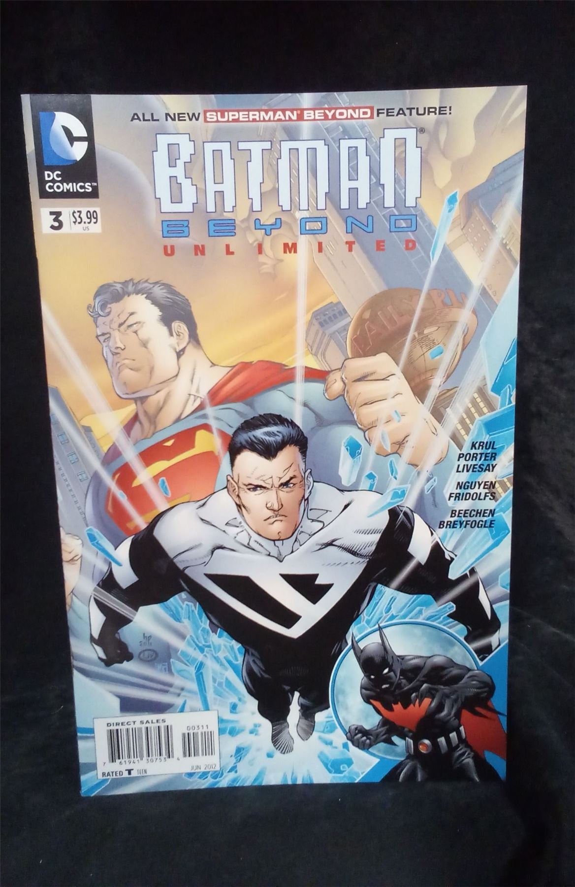 Superman Beyond: Batman Beyond Unlimited #1 2012 DC Comics Comic Book