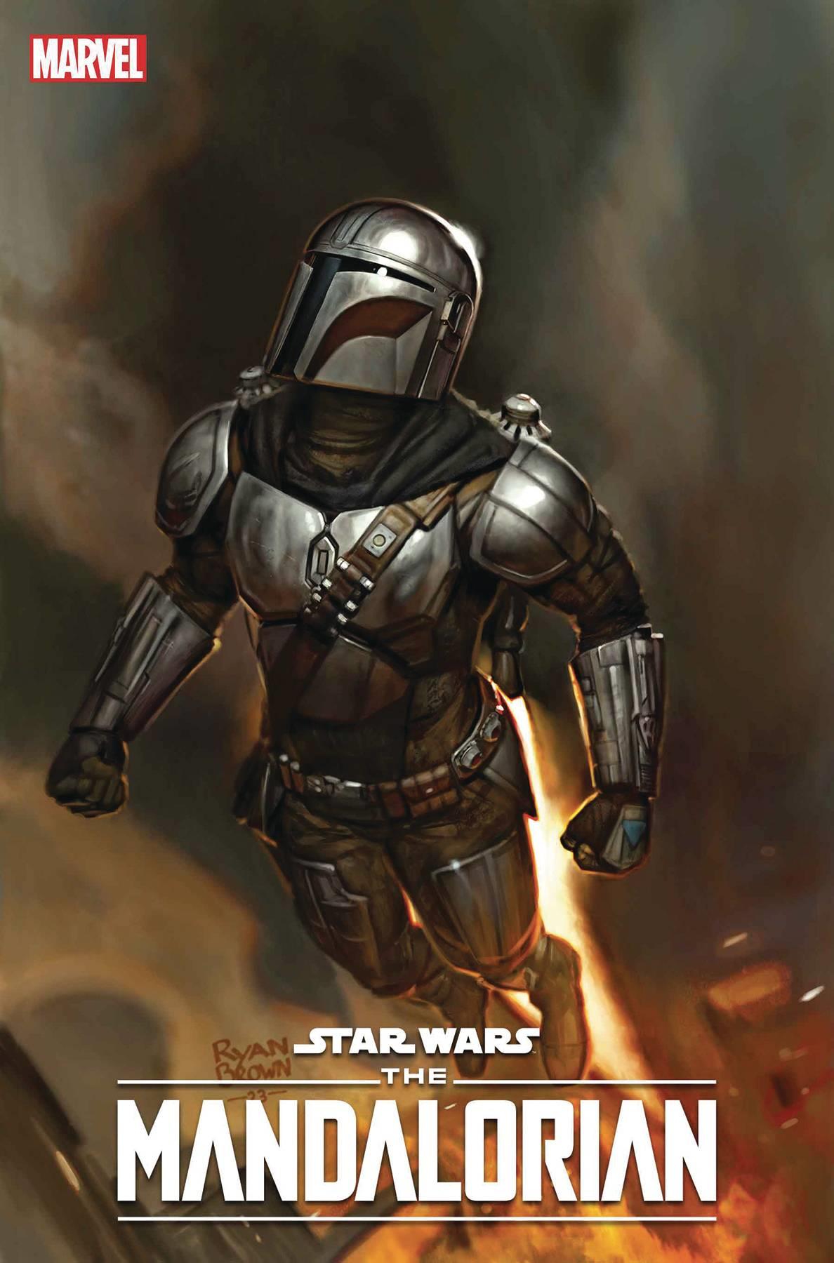 Star Wars Mandalorian Season 2 #4 25 Copy Incv Brown Var (25 Copy Incv Brown Var) Marvel Prh Comic Book 2023