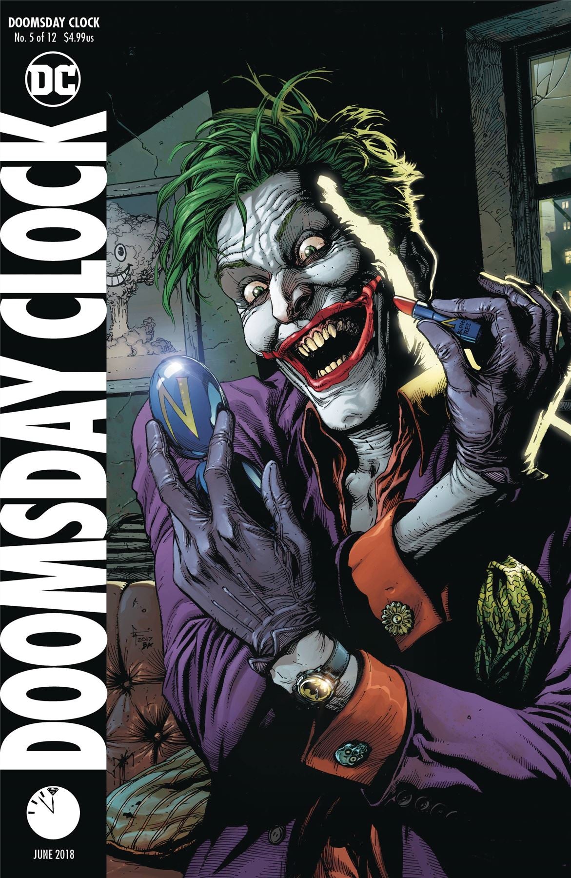 Doomsday Clock #5 (Var Ed) DC Comics Comic Book