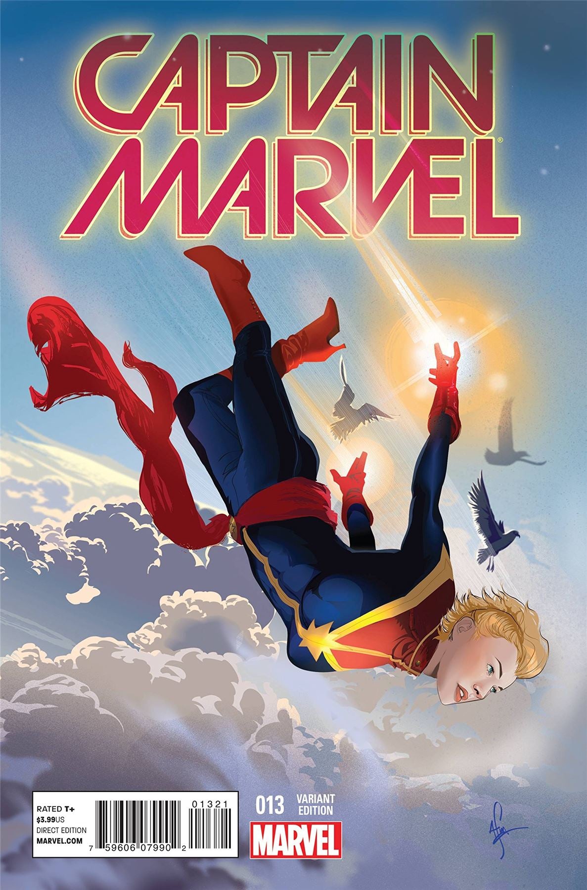 Captain Marvel #13 (Women Of Marvel Var) Marvel Comics Comic Book
