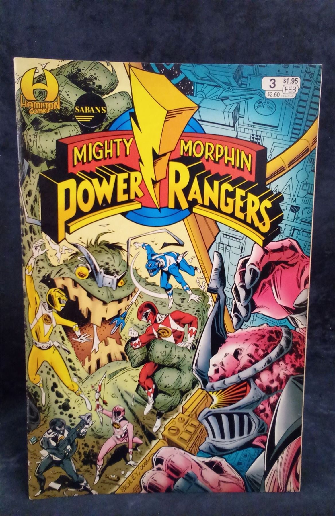 Mighty Morphin Power Rangers #3 1995 Comic Book