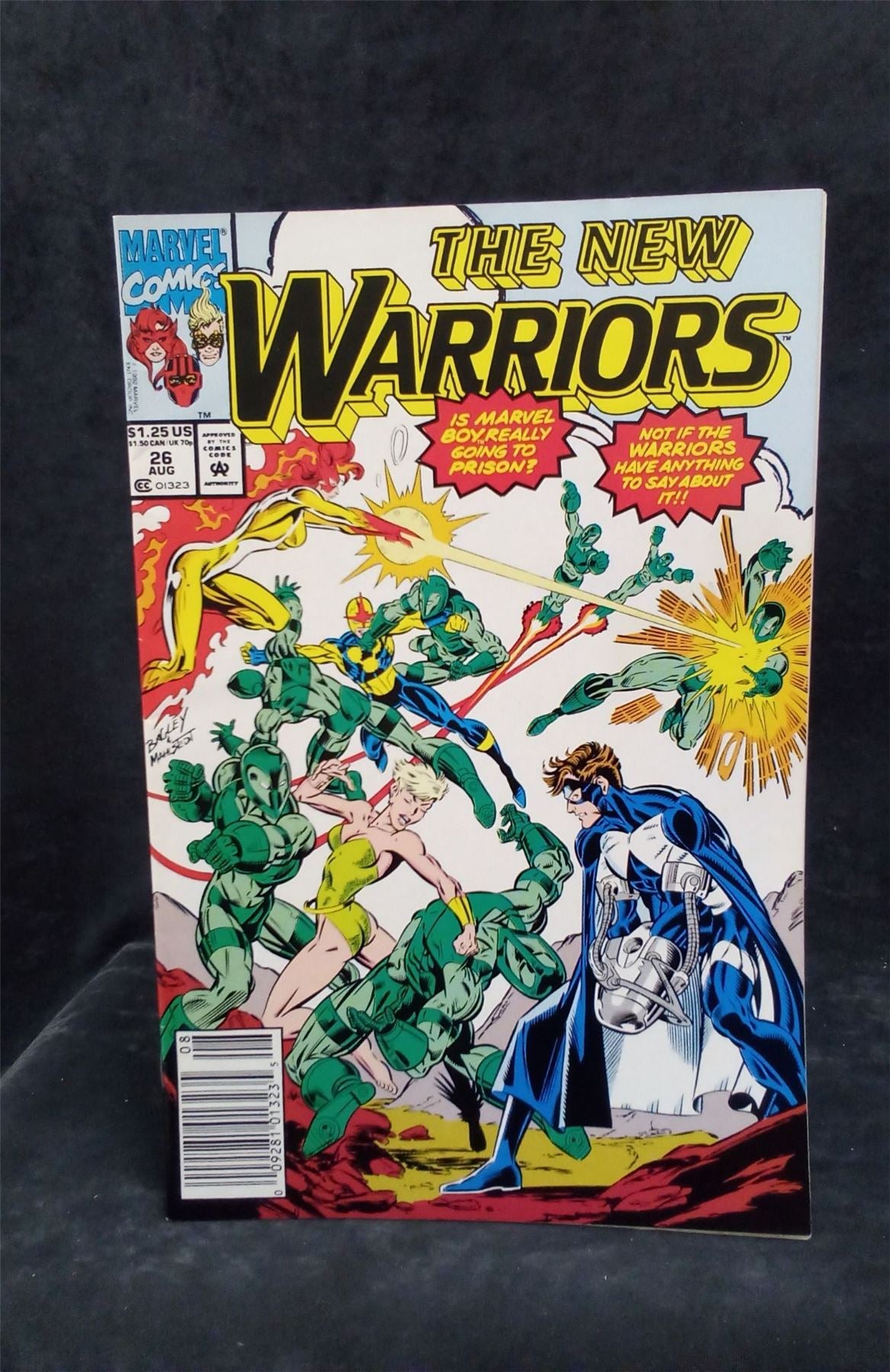 The New Warriors #26 1992 Marvel Comics Comic Book