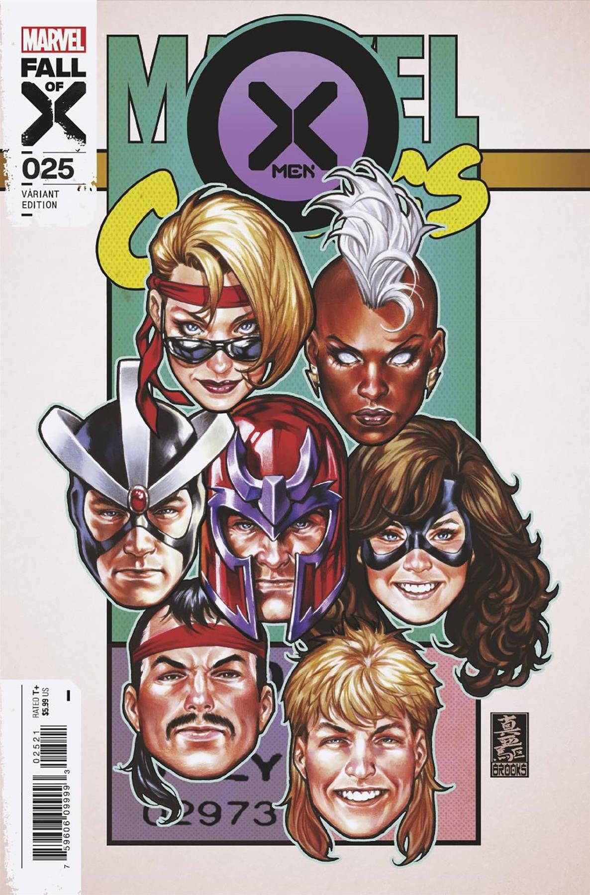 X-men #25 Mark Brooks Corner Box Var (Mark Brooks Corner Box Var) Marvel Prh Comic Book 2023