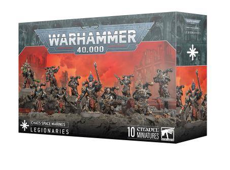 Warhammer 40k- Chaos Space Marines: Legionaries 43-105 by Games Workshop