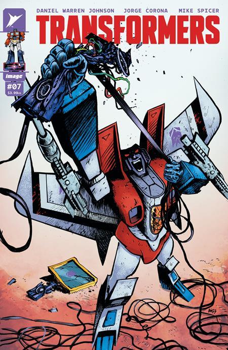 Transformers #7 Cvr A Daniel Warren Johnson & Mike Spicer Image Comics Comic Book