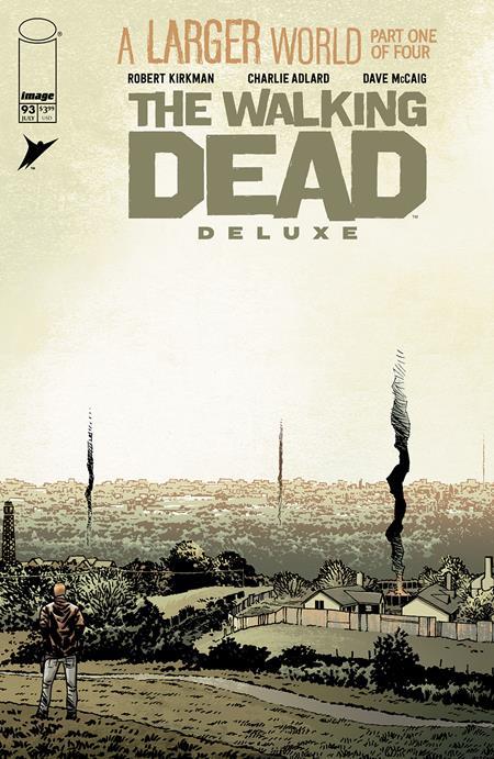 Walking Dead Deluxe #93 Cvr B Charlie Adlard & Dave Mccaig Var (mr) Image Comics Comic Book