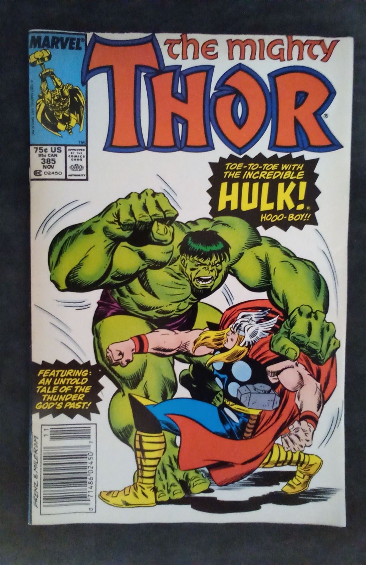 Thor #385 1987 marvel Comic Book