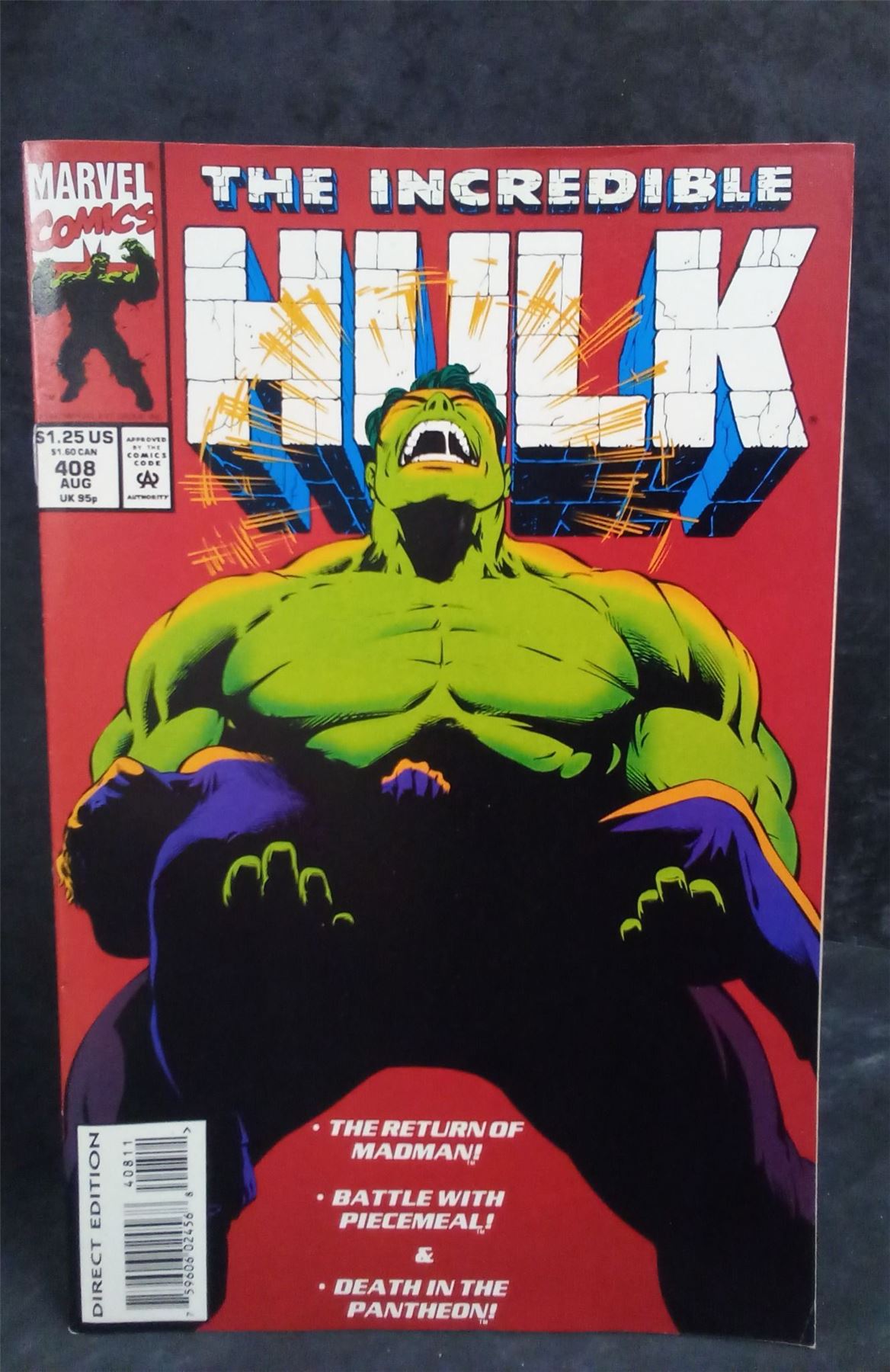 The Incredible Hulk #408 1993 Marvel Comics Comic Book