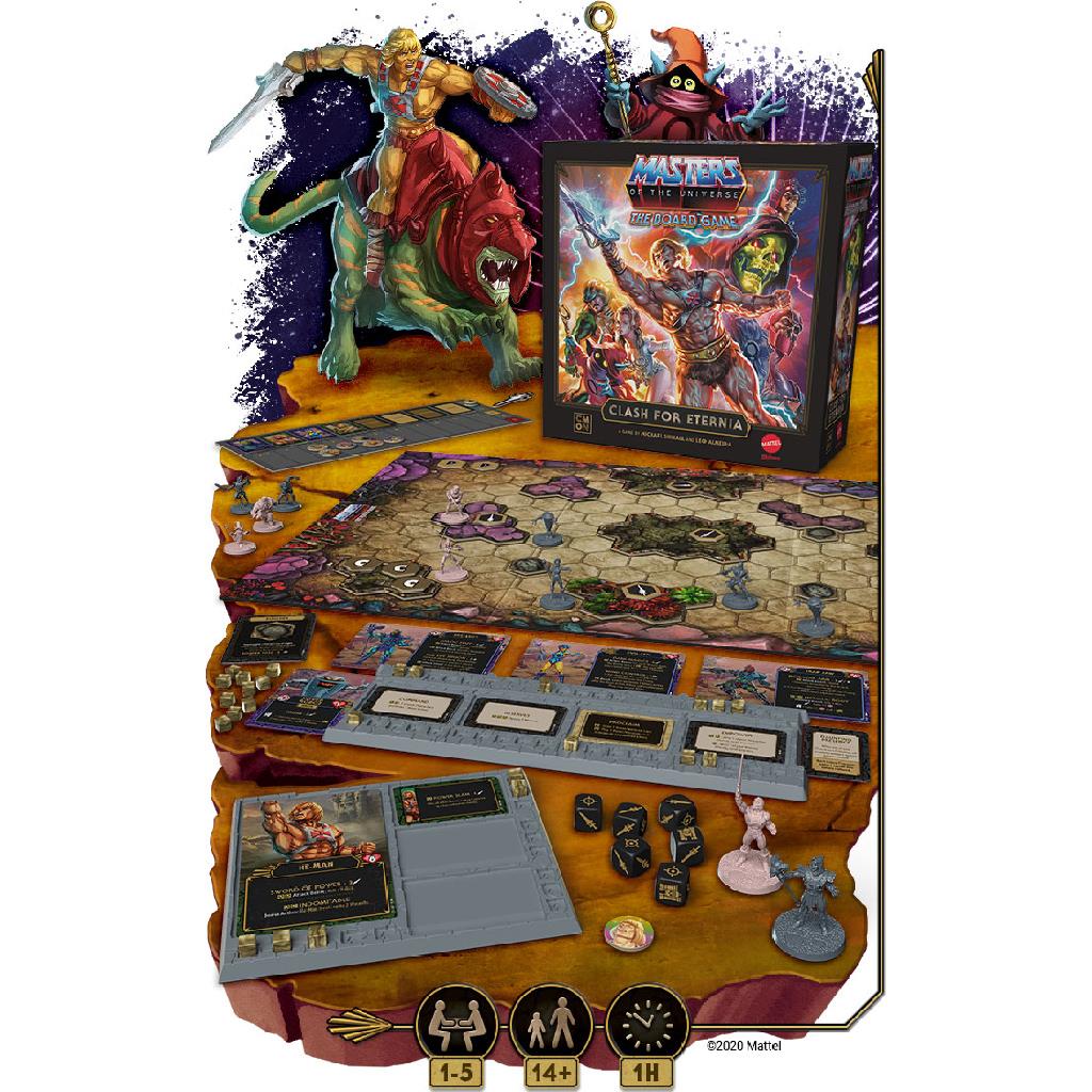 Masters of the Universe: The Board Game Clash For Eternia