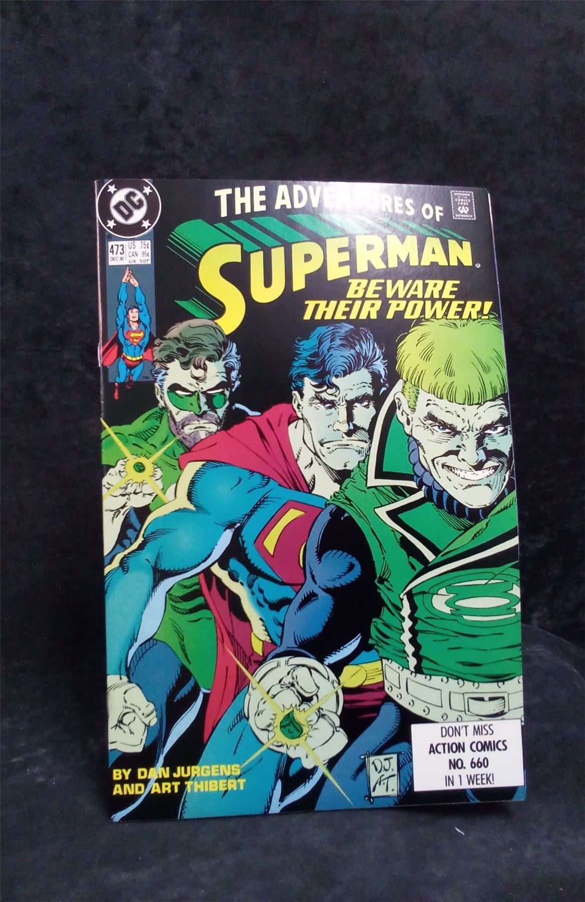 Adventures of Superman #473 1990 DC Comics Comic Book